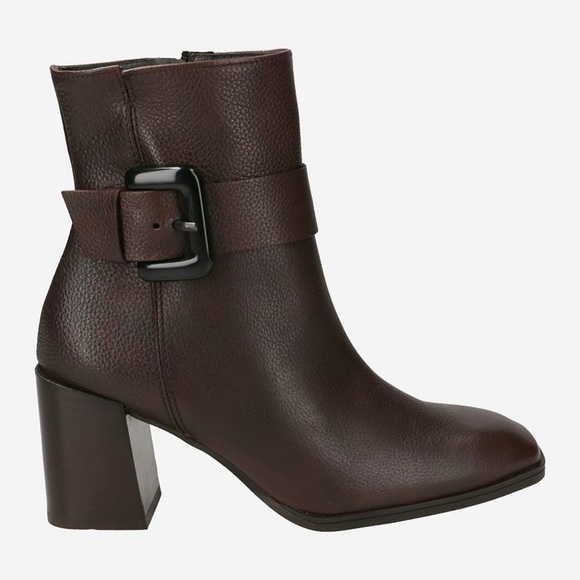 Paul Green Shoes - $500 Paul Green Nirvana Bootie Womens 6.5US Buckle Brown Leather NEW, (C‎ 332)